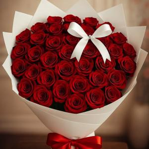 Seductive Red rose bouquet